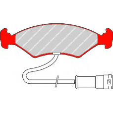FDS212 FERODO Комплект тормозных колодок, дисковый тормоз