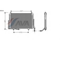 JR5018 AVA Конденсатор, кондиционер