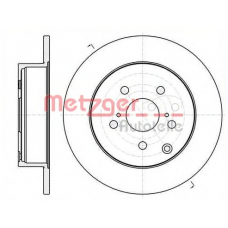 61350.00 METZGER Тормозной диск