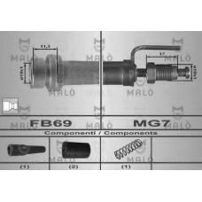 80354 Malo Тормозной шланг