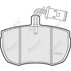 PAD79 APEC Комплект тормозных колодок, дисковый тормоз