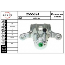 2555024 EAI Тормозной суппорт