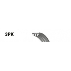 3PK842SF GATES Поликлиновой ремень