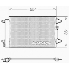 DCN32015 DENSO Конденсатор, кондиционер