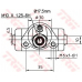 BWC240 TRW Колесный тормозной цилиндр