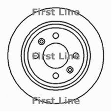 FBD021 FIRST LINE Тормозной диск