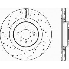 BDRS2294.25 OPEN PARTS Тормозной диск