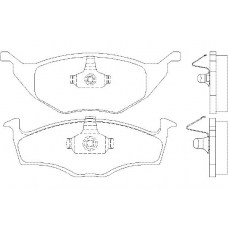 23394 145  0 5 T4047 TEXTAR Колодки тормозные