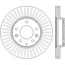 562449BC BENDIX Тормозной диск