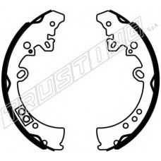 115.317S TRUSTING Комплект тормозных колодок