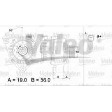 437342 VALEO Генератор