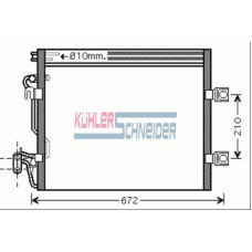 0320251 KUHLER SCHNEIDER Конденсатор, кондиционер