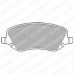 LP1795 DELPHI Комплект тормозных колодок, дисковый тормоз