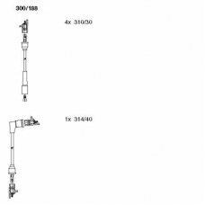 300/188 BREMI Комплект проводов зажигания