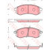 GDB7692 TRW Комплект тормозных колодок, дисковый тормоз