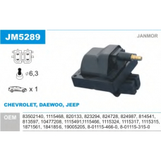 JM5289 JANMOR Катушка зажигания