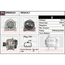 DRB9030 DELCO REMY Генератор