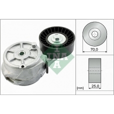 534 0547 10 INA Натяжная планка, поликлиновой ремень