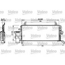 817006 VALEO Конденсатор, кондиционер