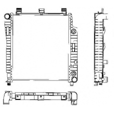 2140410000 BEHR Radiator