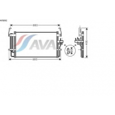 HY5092 AVA Конденсатор, кондиционер