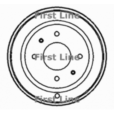 FBR910 FIRST LINE Тормозной барабан