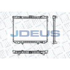 RA0190160 JDEUS Радиатор, охлаждение двигателя