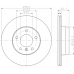 MDC1647 MINTEX Тормозной диск