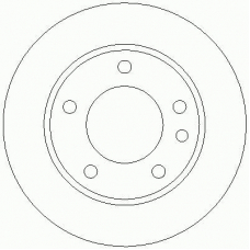 D2068 ROULUNDS Тормозной диск