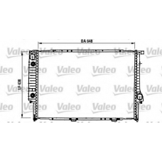 819419 VALEO Радиатор, охлаждение двигателя
