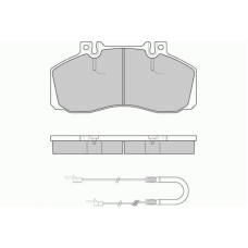 12-0409 E.T.F. Комплект тормозных колодок, дисковый тормоз