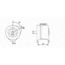 063324264010 MAGNETI MARELLI Генератор