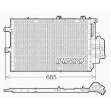 DCN20017 DENSO Конденсатор, кондиционер