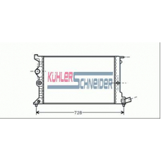 1503301 KUHLER SCHNEIDER Радиатор, охлаждение двигател