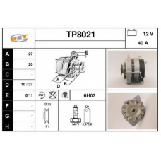 TP8021 SNRA Генератор