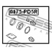 0475-PD5R FEBEST Ремкомплект, тормозной суппорт