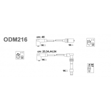 ODM216 JANMOR Комплект проводов зажигания