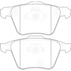 PN-0357 JNBK Колодки тормозные