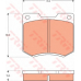 GDB7568 TRW Комплект тормозных колодок, дисковый тормоз