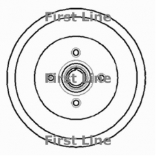 FBR724 FIRST LINE Тормозной барабан