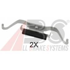 1747Q ABS Комплектующие, колодки дискового тормоза