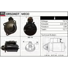 DRS3407 DELCO REMY Стартер