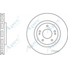DSK335 APEC Тормозной диск
