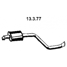 13.3.77 EBERSPACHER Средний глушитель выхлопных газов
