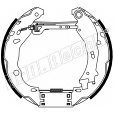 16472 fri.tech. Комплект тормозных колодок