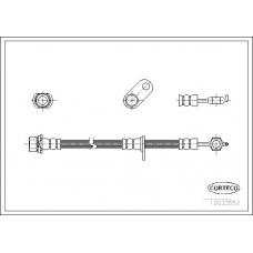 19033552 CORTECO Тормозной шланг