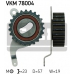 VKM 78004 SKF Натяжной ролик, ремень грм