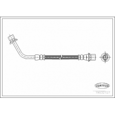 19032727 CORTECO Тормозной шланг