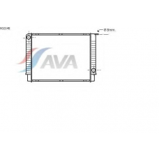 VO2145 AVA Радиатор, охлаждение двигателя