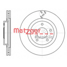 61200.10 METZGER Тормозной диск
